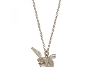Alex Monroe Flying Bee With Pearl Necklace