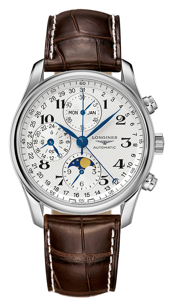 Longines Master Collection 40mm Chronograph Moonphase Watch
