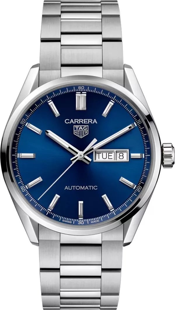 TAG Heuer Carrera Calibre 5 Day/Date Watch Blue Dial
