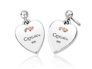 Clogau Tree of Life Insignia Heart Stud Earrings