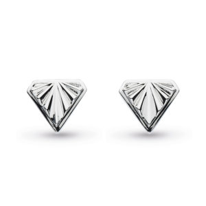 Kit Heath Revival Deco Diamond Shape Stud Earrings