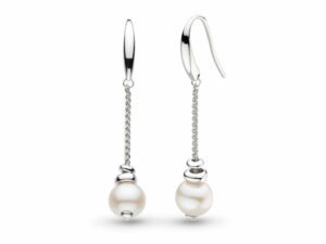 Kit Heath Coast Tumble Pearl Chain Drop Earrings