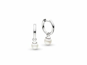Kit Heath Coast Tumble Pearl Mini Hoop Earrings