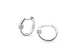 Kit Heath Marina Rope Bar Hinged Hoop Earrings